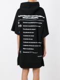 hooded dress