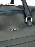 contrasting trim briefcase