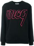 logo patch sweatshirt