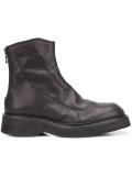 back zip ankle boots