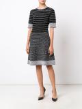 boatneck knit dress