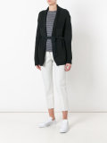 chunky-knit cardigan