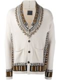 intarsia knit cardigan 