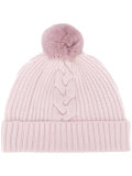 fur bobble hat 
