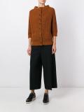 cable knit cardigan