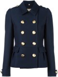 double breasted military jacket