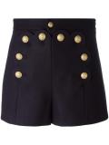 high-waisted shorts
