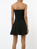 strapless mini-dress 