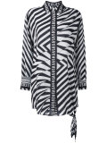 oversized printed logo shirt 