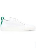perforated low-top sneakers