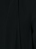 draped shift dress