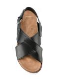 crossover strap sandals