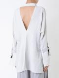 'Woven Flow' blouse