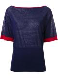 boat neck sweater