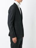细条纹西装夹克