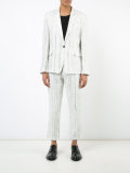 woven linen trousers