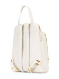 gold-tone zips backpack