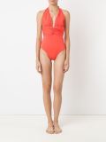 deep neck swimsuit