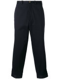 cropped trousers