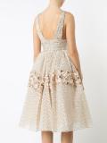 floral embroidered dress