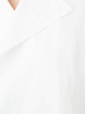 broad lapel shortsleeved shirt