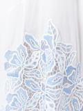 embroidered shift dress