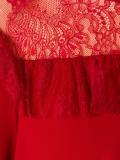 lace insert dress