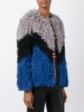 tricolour short jacket 