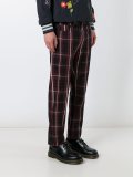 checked trousers 