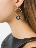 Medusa hoop earrings