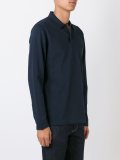 'Riviera'长袖polo领T恤
