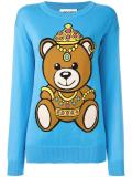 bear intarsia jumper
