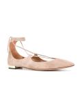 pointed toe ballerinas