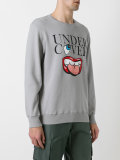 slogan graphic print sweatshirt