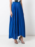 pleated maxi skirt 
