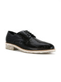 perforated derby shoes