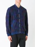 checked windbreaker