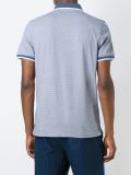 contrast trim polo shirt