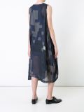 geometric print dress