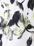 printed slip long dress