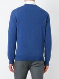 'The Burlington' V neck sweater