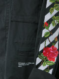 embroidered feature raincoat