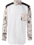 sketch print shirt