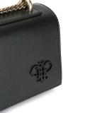 logo plaque crossbody bag