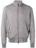 zipped bomber jacket 