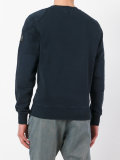 shoulder patch sweatshirt 