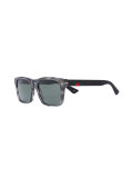 Web trim wayfarer sunglasses