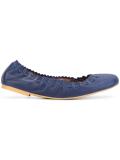 scalloped ballerinas