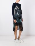 asymmetric slip dress