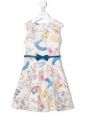 Alice in Wonderland neoprene dress